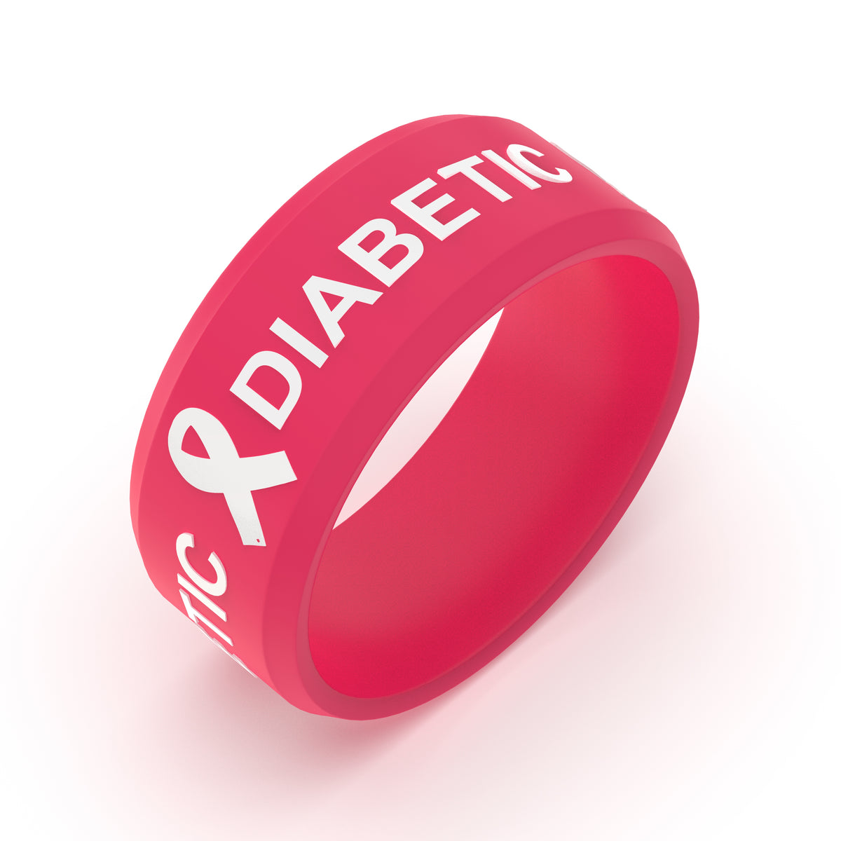 FREE Magenta Silicone Diabetic Ring - Just Pay Shipping