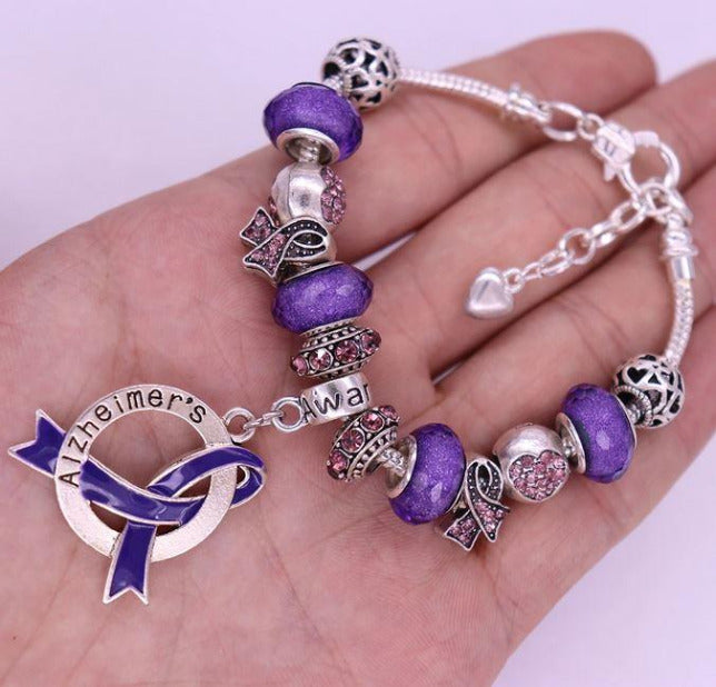 Alzheimer's Awareness Luxury Bracelet 3