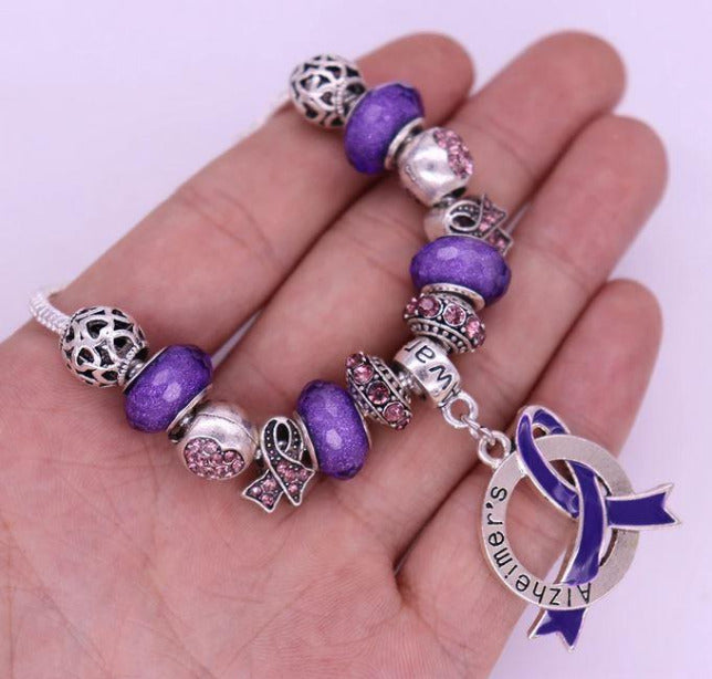 Alzheimer's Awareness Luxury Bracelet 2