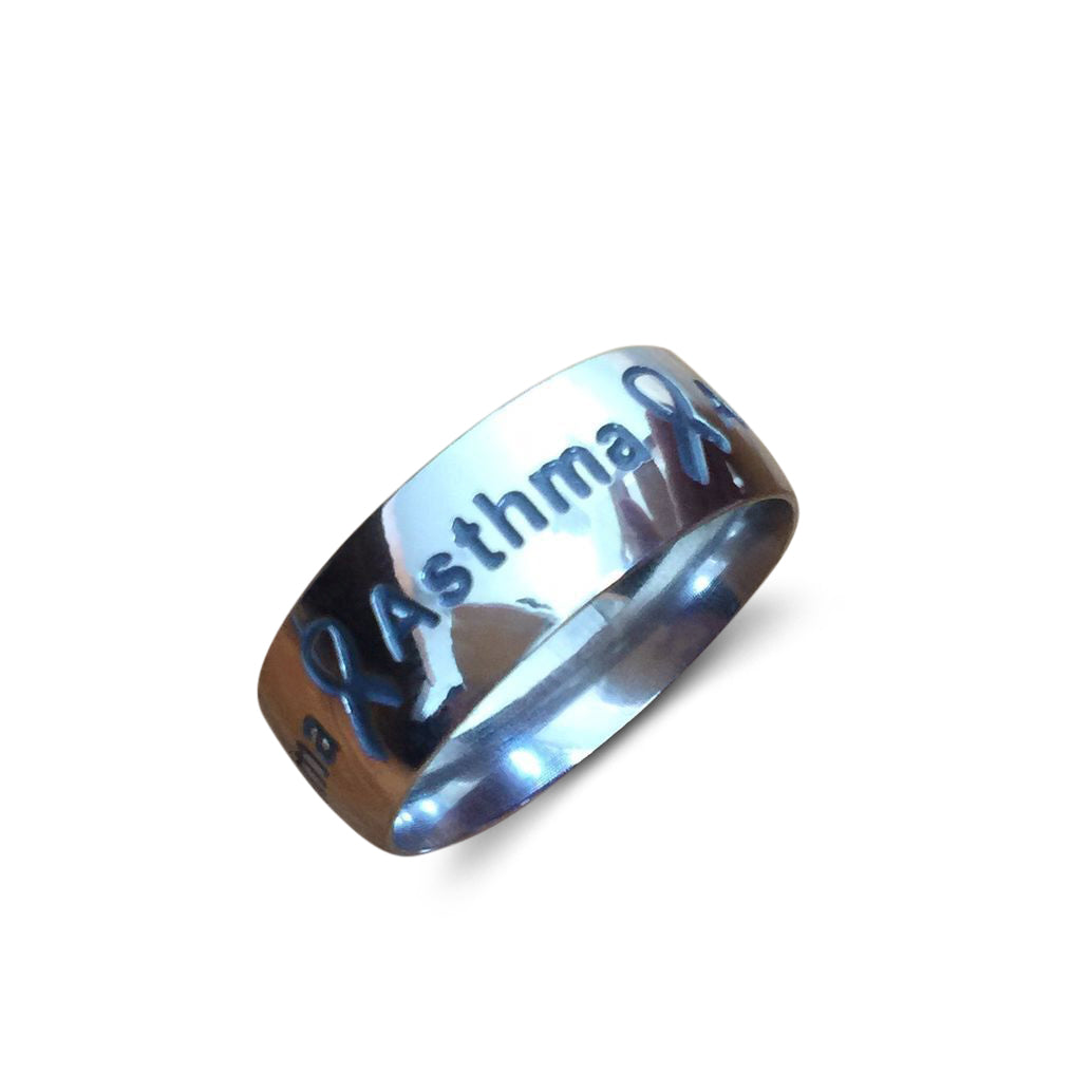 FREE Asthma Medical Alert Ring - Just Pay Shipping