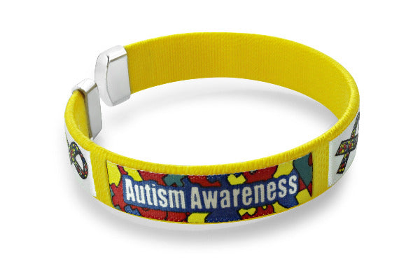 Autism awareness bangle bracelet AABB1 Awareness-alert 