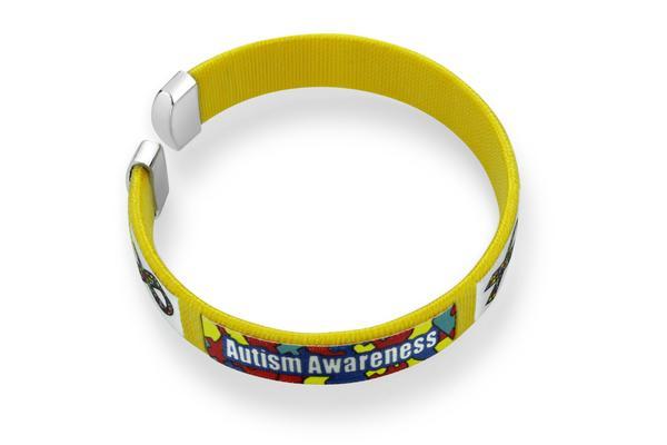 Autism awareness bangle bracelet AABB1 Awareness-alert 