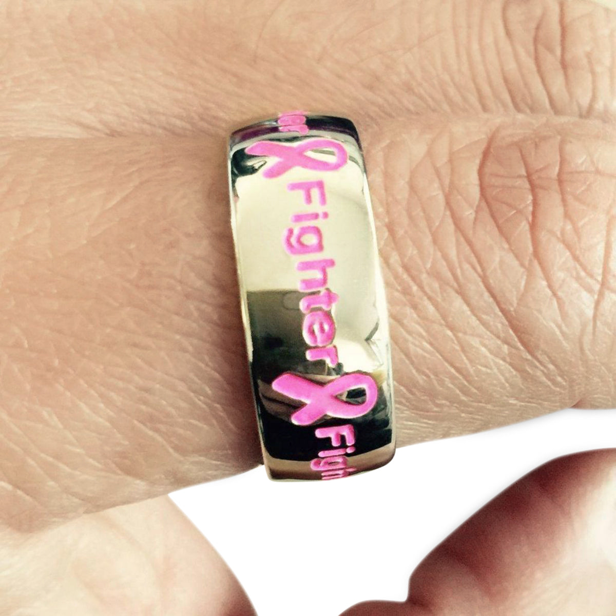 Breast Cancer Fighter Ring